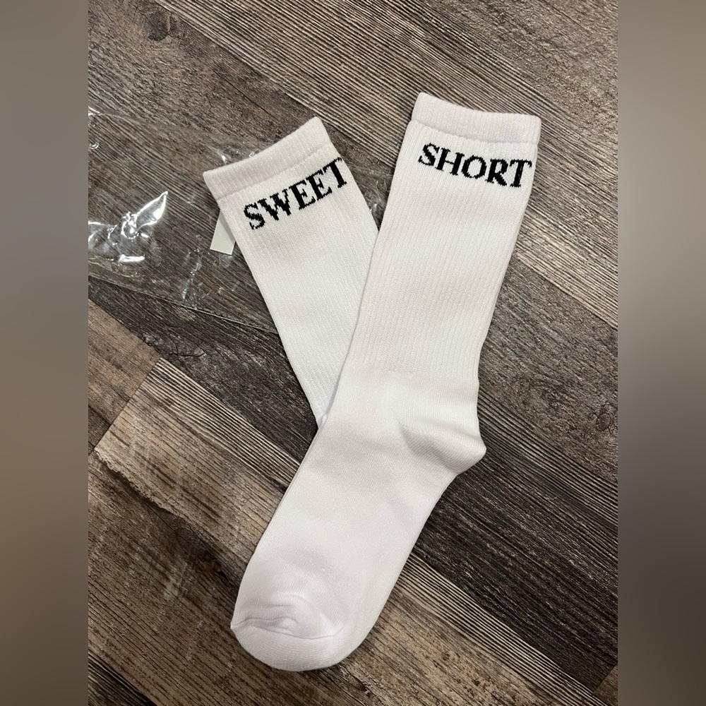 Sabrina Carpenter 2024 tour Short N Sweet socks